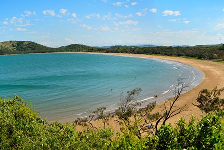 View Over Kemp Beach Toward Bluff Point — Pet Cremations in Capricorn Coast, QLD